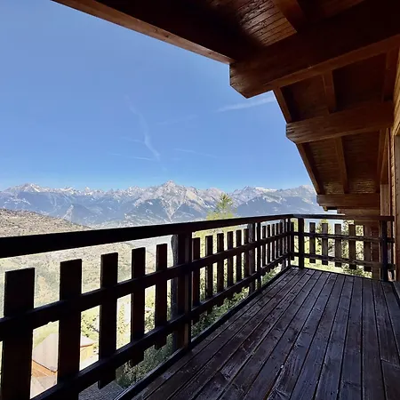 Tschoueilles 009 Mountain & View - 12 Pers Chalet Veysonnaz